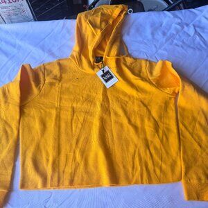 Young and Reckless Crop Top Hoodie- Medium